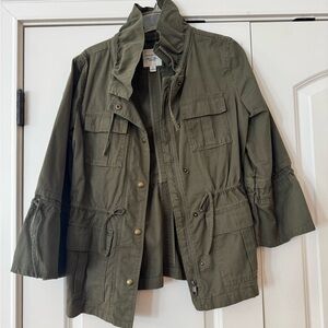 Banana Republic Khaki Women's Utility Jacket